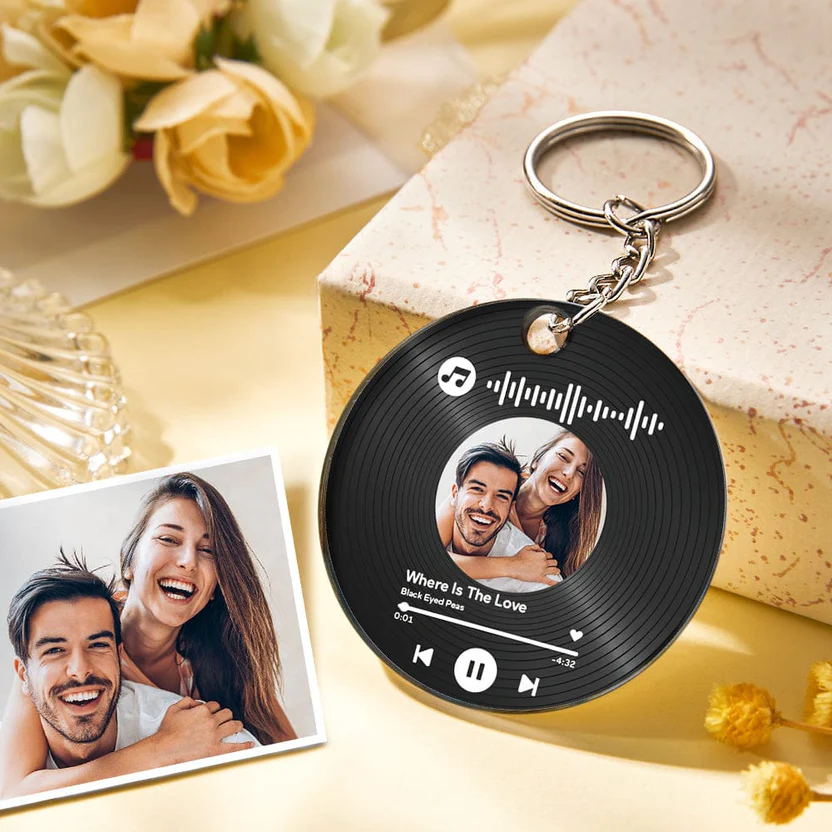 Custom keepsake gift made from a personal song